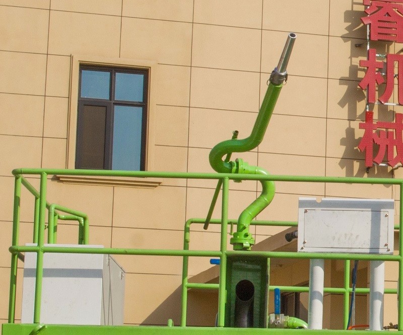 河南恒睿HKP型客土喷播机万向喷头限位装置的作用及使用方法