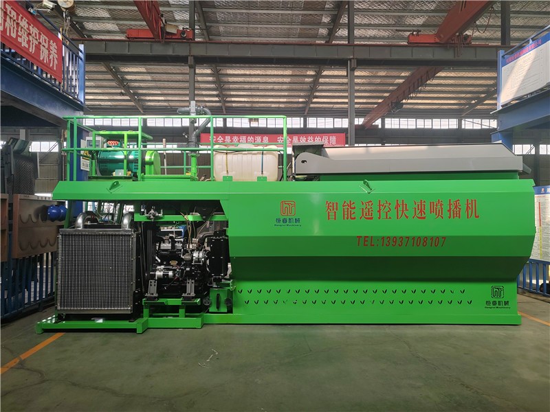 恒睿智能遥控喷播机：技术赋能提质，解锁边坡施工精细化新路径