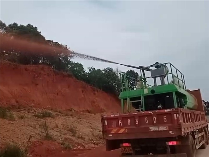 恒睿HKP-480型客土喷播机：大中型绿化工程硬核实力解析