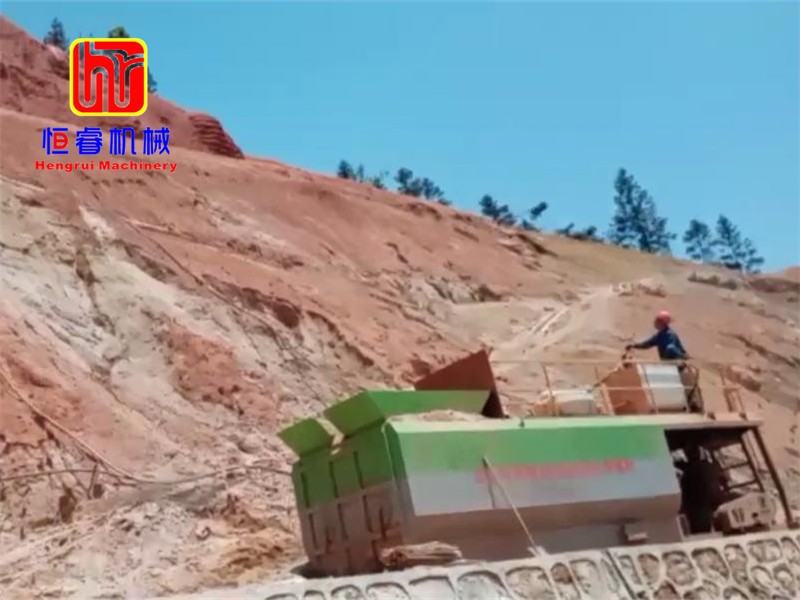 恒睿矿山连续作业团粒喷播机｜永州高陡风化岩边坡生态修复落地应用